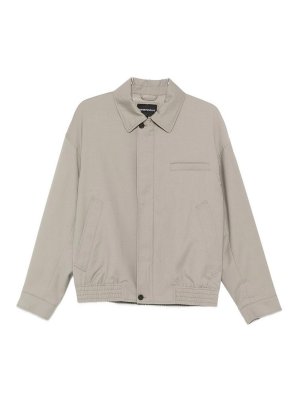 EMPORIO ARMANI: casual jackets - Wool Jacket