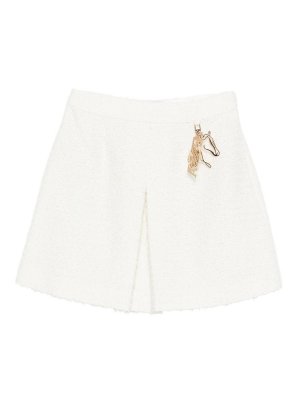 EMPORIO ARMANI: Mini jupes - Mini Jupe - Blanc