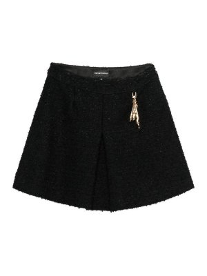 EMPORIO ARMANI: mini skirts - Tweed Mini Skirt