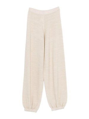 FABIANA FILIPPI: Pantalones casual - Pantalón Casual - Blanco