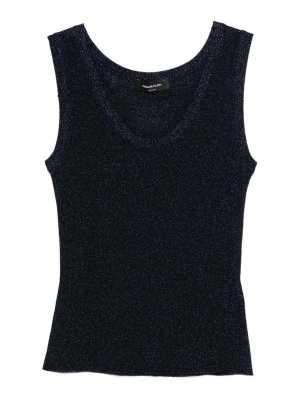 FABIANA FILIPPI: Tops & Débardeurs - Top - Bleu