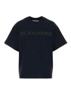 JIL SANDER: Camisetas - Camiseta - Azul