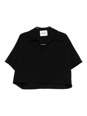 JIL SANDER: Polos - Polo - Negro