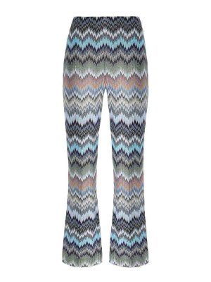 MISSONI: jeans a zampa - Pantaloni Zig Zag