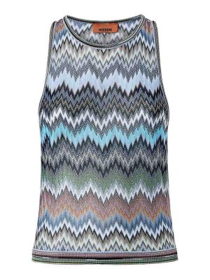 MISSONI: Top e canotte - Canotta Zig Zag