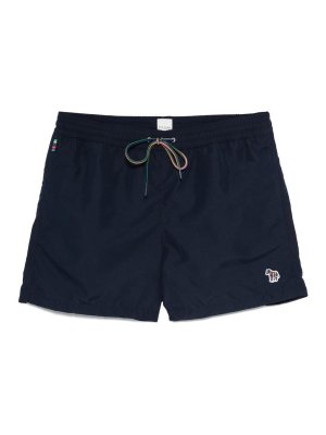 PAUL SMITH: Swim shorts & swimming trunks - Zebra Logo Swim Shorts