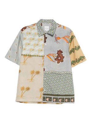 PAUL SMITH: camicie - Camicia in cotone stampato