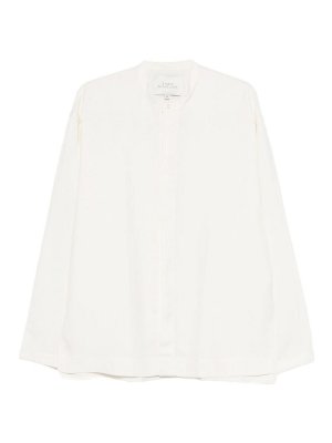 STUDIO NICHOLSON: shirts - Karst Linen Blend Shirt