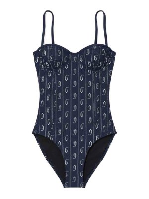 TORY BURCH: one-piece - Printed Underwired Swimsuit