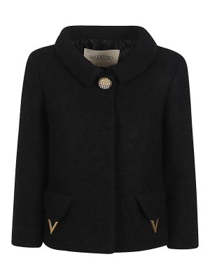VALENTINO GARAVANI: Casualjacken - Casualjacke - Schwarz