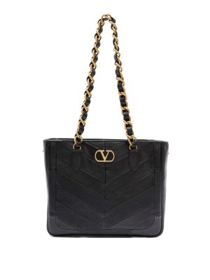 VALENTINO GARAVANI: ショルダーバッグ - ショルダーバッグ - 黒