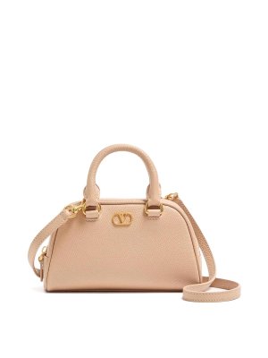 VALENTINO GARAVANI: cross body bags - Vlogo Signature Leather Mini Bag