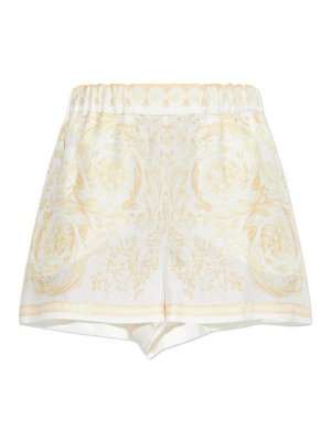 VERSACE: Shorts - Shorts - Blanco