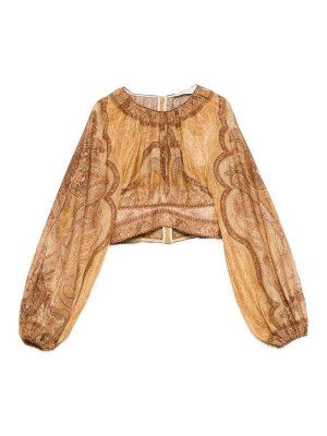 ZIMMERMANN: トップス＆タンクトップ - トップ/タンクトップ - ベージュ