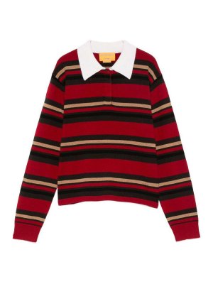 GUEST IN RESIDENCE: Polos - Polo - Rojo Oscuro