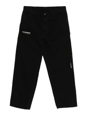 CARHARTT: カジュアルトラウザー - カジュアルパンツ - 黒