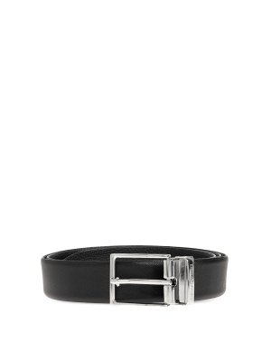 EMPORIO ARMANI: belts - Leather Belt
