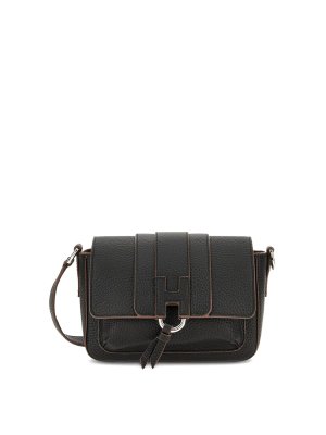 HOGAN: cross body bags - Leather Crossbody Bag