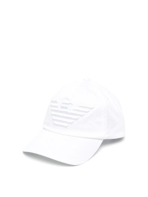 EMPORIO ARMANI: Chapeaux - Chapeau - Blanc