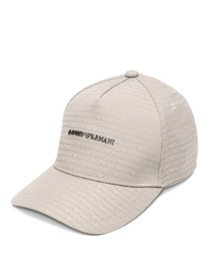 EMPORIO ARMANI: Sombreros - Sombrero - Gris