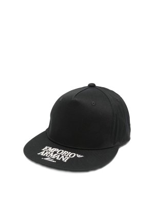 EMPORIO ARMANI: hats & caps - Logo Baseball Cap