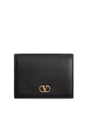 VALENTINO GARAVANI: wallets & purses - Vlogo Signature Leather Wallet