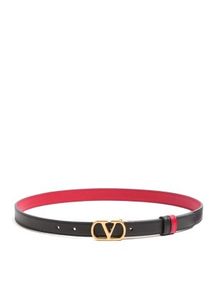 VALENTINO GARAVANI: Cinturones - Cinturón - Negro