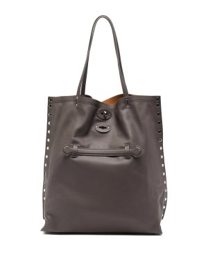 ZANELLATO: Handtaschen - Shopper - Braun