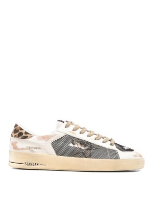 GOLDEN GOOSE: trainers - Stardan Leather Sneakers