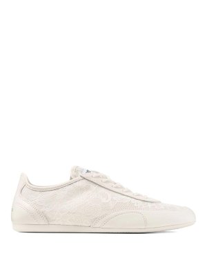 JIMMY CHOO: Chaussures de sport - Baskets - Blanc