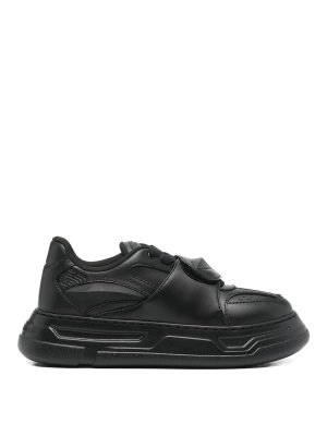 EMPORIO ARMANI: sneakers - Sneakers  in pelle