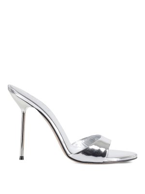 Paris Texas: Zapatos chinelas - Chinelas - Plata