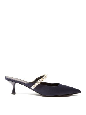 STELLA McCARTNEY: sabot - Mules Elsa Perle E Cristalli