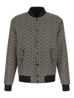 Balmain: bombers - Reversible Bomber Jacket