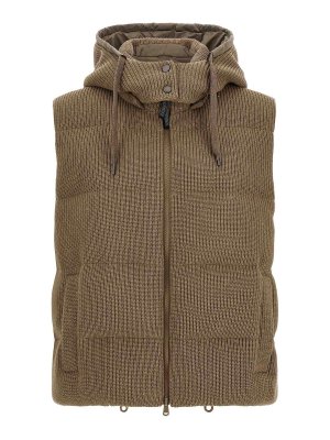 BRUNELLO CUCINELLI: padded jackets - Sleeveless Down Jacket
