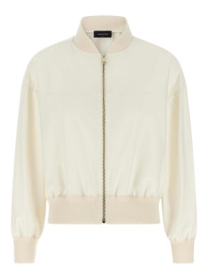 FABIANA FILIPPI: Bomberjacken - Bomberjacke - Weiß