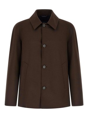HERNO: カジュアルジャケット - カジュアルジャケット - ブラウン