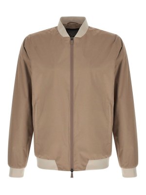 HERNO: Chaquetas Bomber - Chaqueta Bomber - Beis