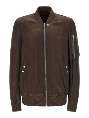 RICK OWENS: bombers - Classic Flight Bomber Jacket
