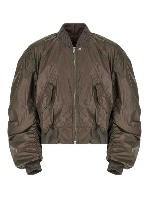 RICK OWENS: Chaquetas Bomber - Chaqueta Bomber - Gris