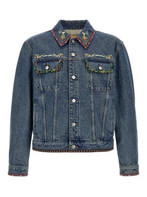 VALENTINO GARAVANI: denim jacket - Denim Jacket