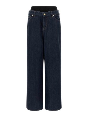 7 FOR ALL MANKIND: Straight Leg Jeans - Straight Leg Jeans - Blau
