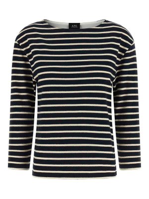 A.P.C.: crew necks - Striped Sweater
