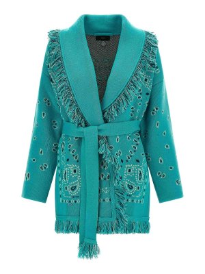 ALANUI: Cárdigans - Cárdigan - Azul Claro