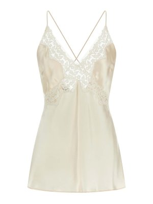 ALBERTA FERRETTI: Tops & Tank tops - Satin And Lace Top