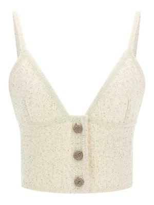 ALESSANDRA RICH: Tops & Tank tops - Sequin Top