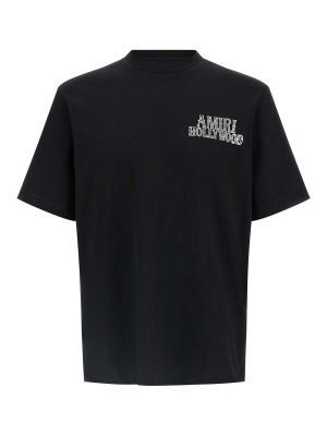 AMIRI: T-shirts - T-Shirt - Schwarz