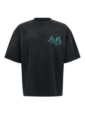 AMIRI: T-shirts - T-Shirt - Schwarz