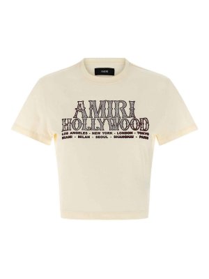 AMIRI: T-shirts - T-Shirt - Weiß
