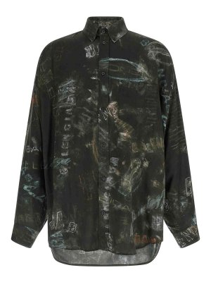 BALENCIAGA: シャツ - シャツ - 黒